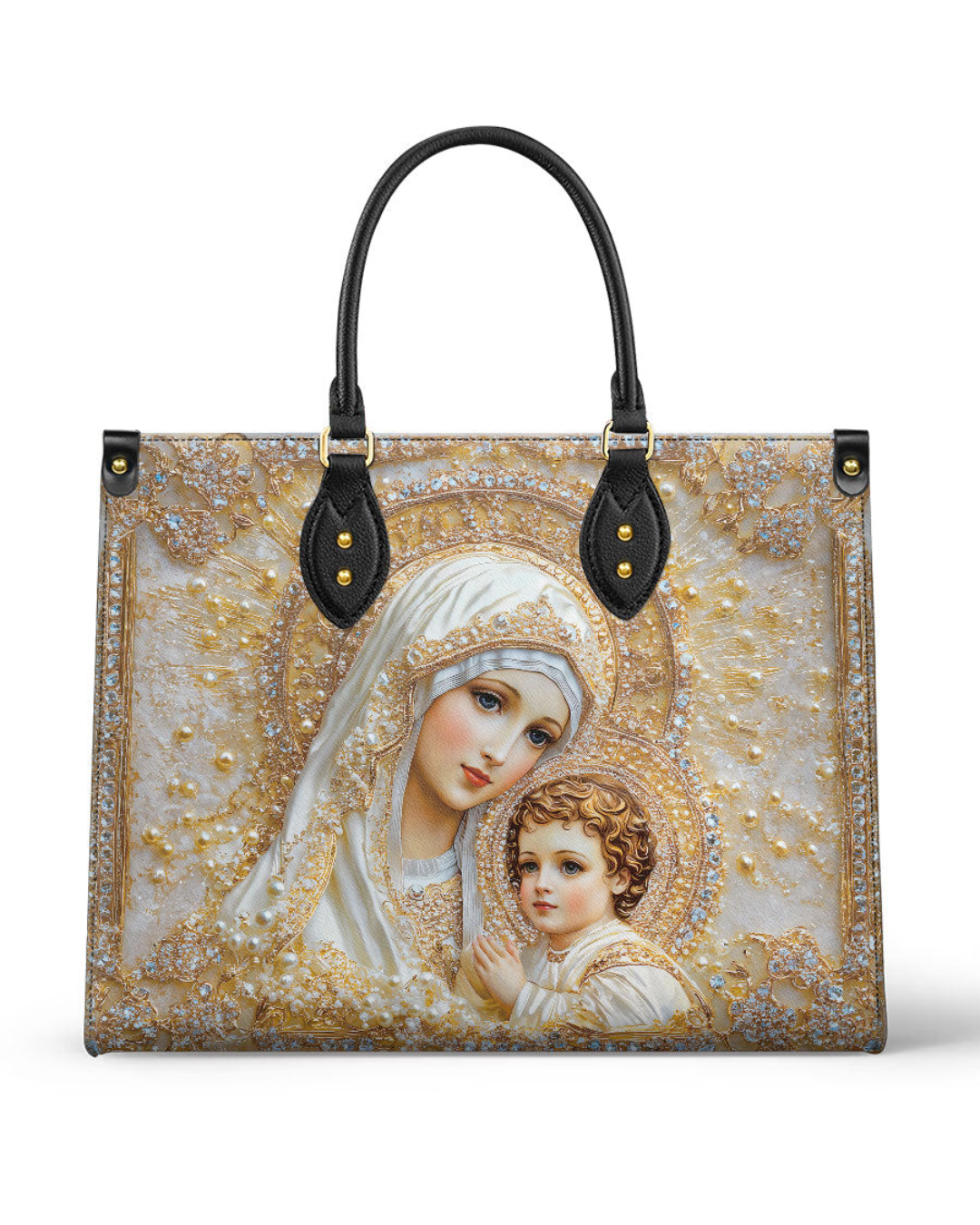 Bolsa Santific - Maria e o Menino Jesus
