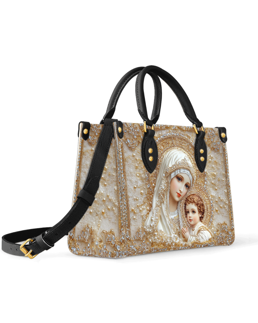 Bolsa Santific - Maria e o Menino Jesus